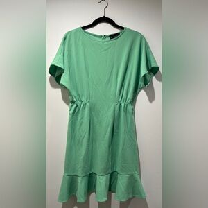 Donna Morgan Light Green Mini Dress Size 8